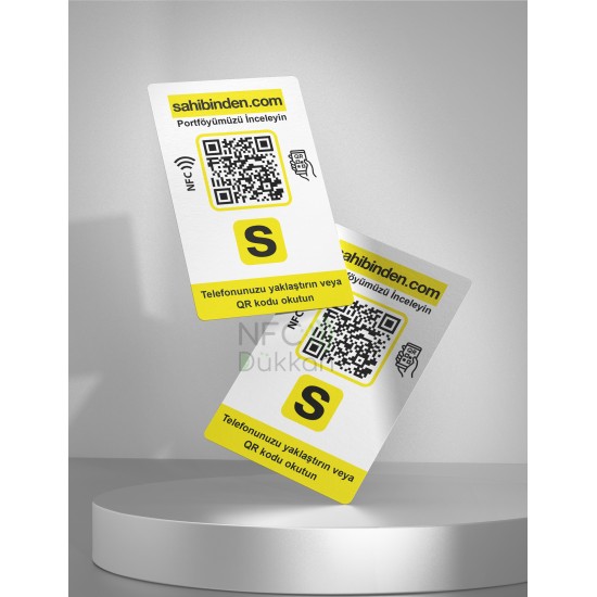 Sahibinden NFC Portföy Link Kartı