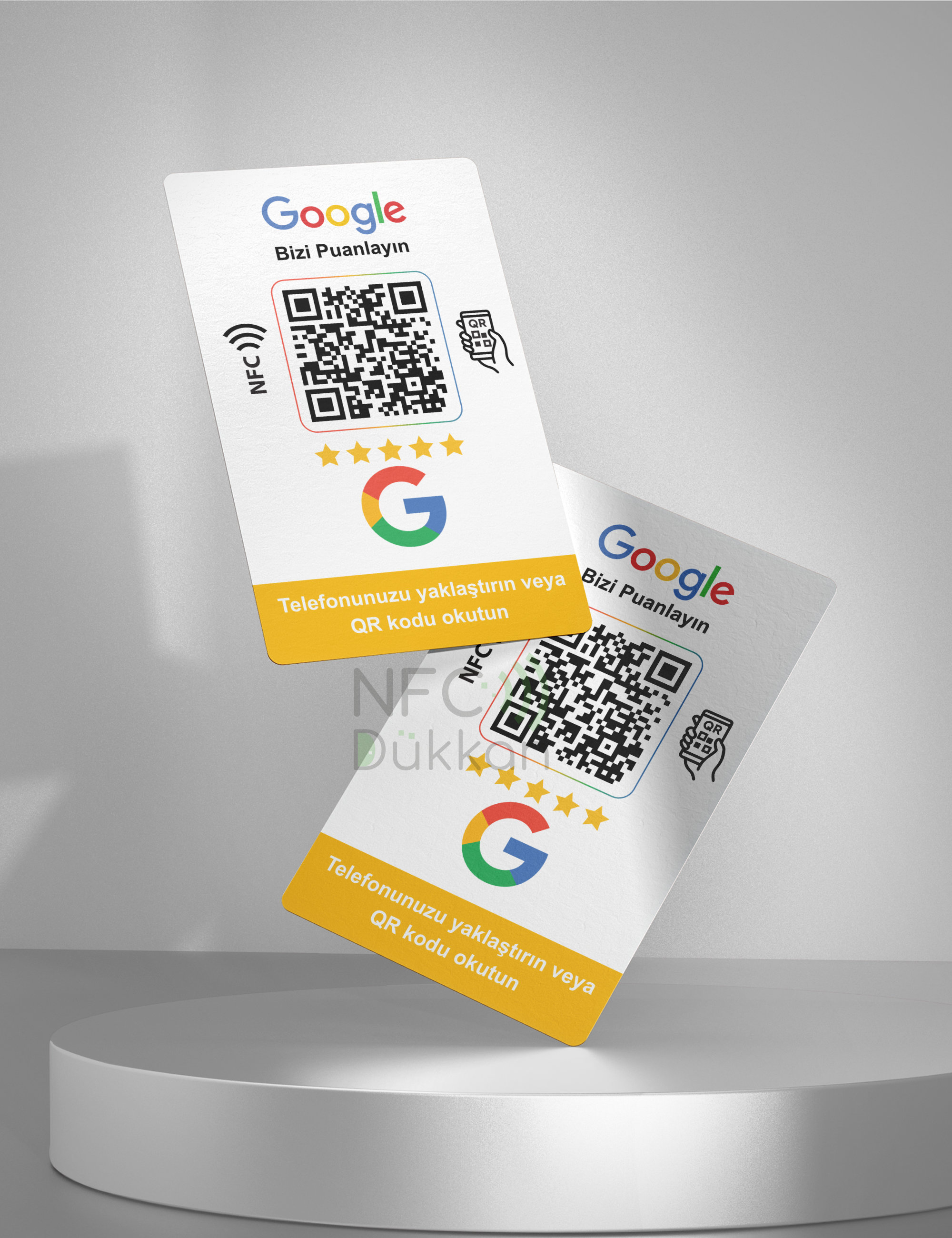 Google NFC Yorum Kartı