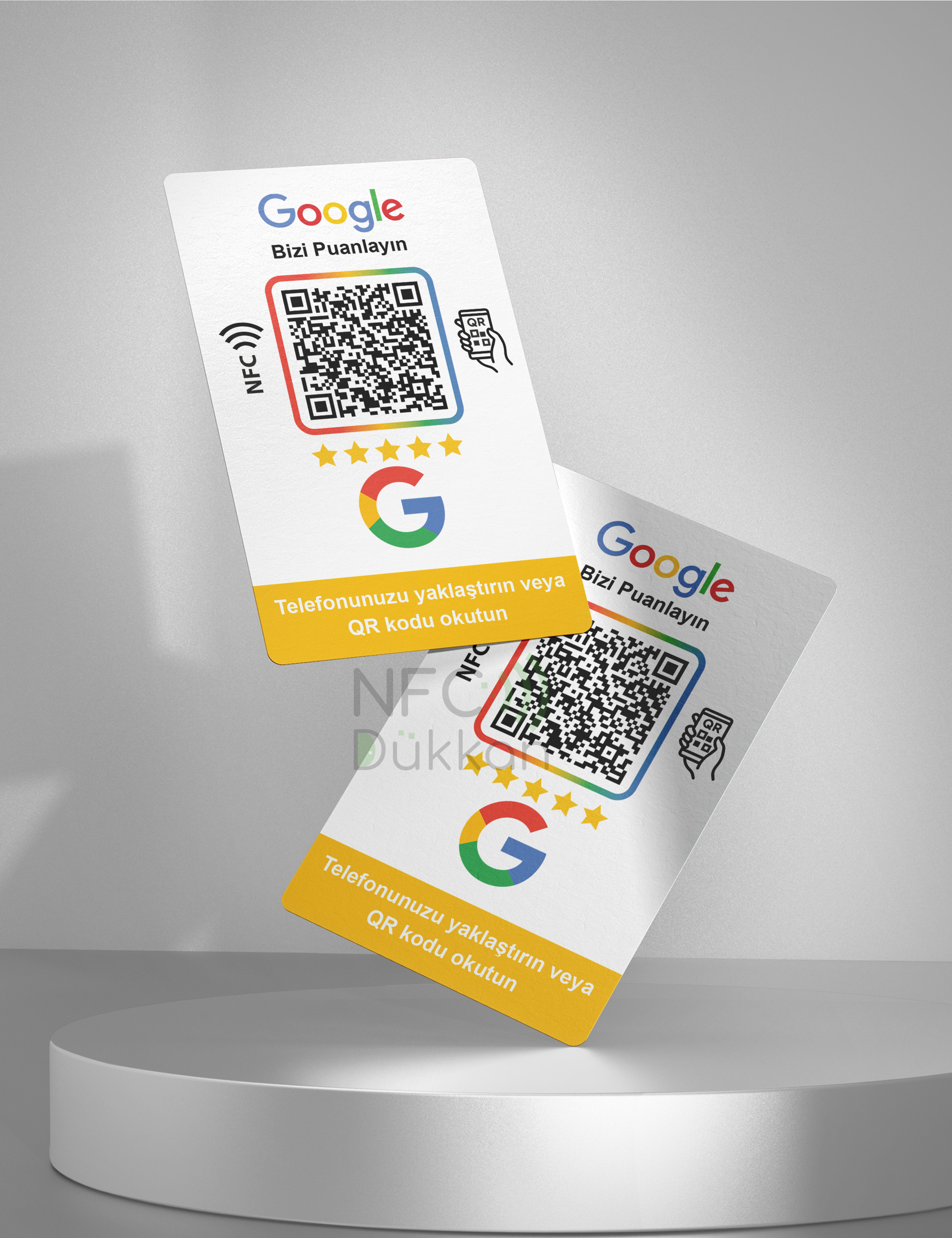 Google NFC Yorum Kartı