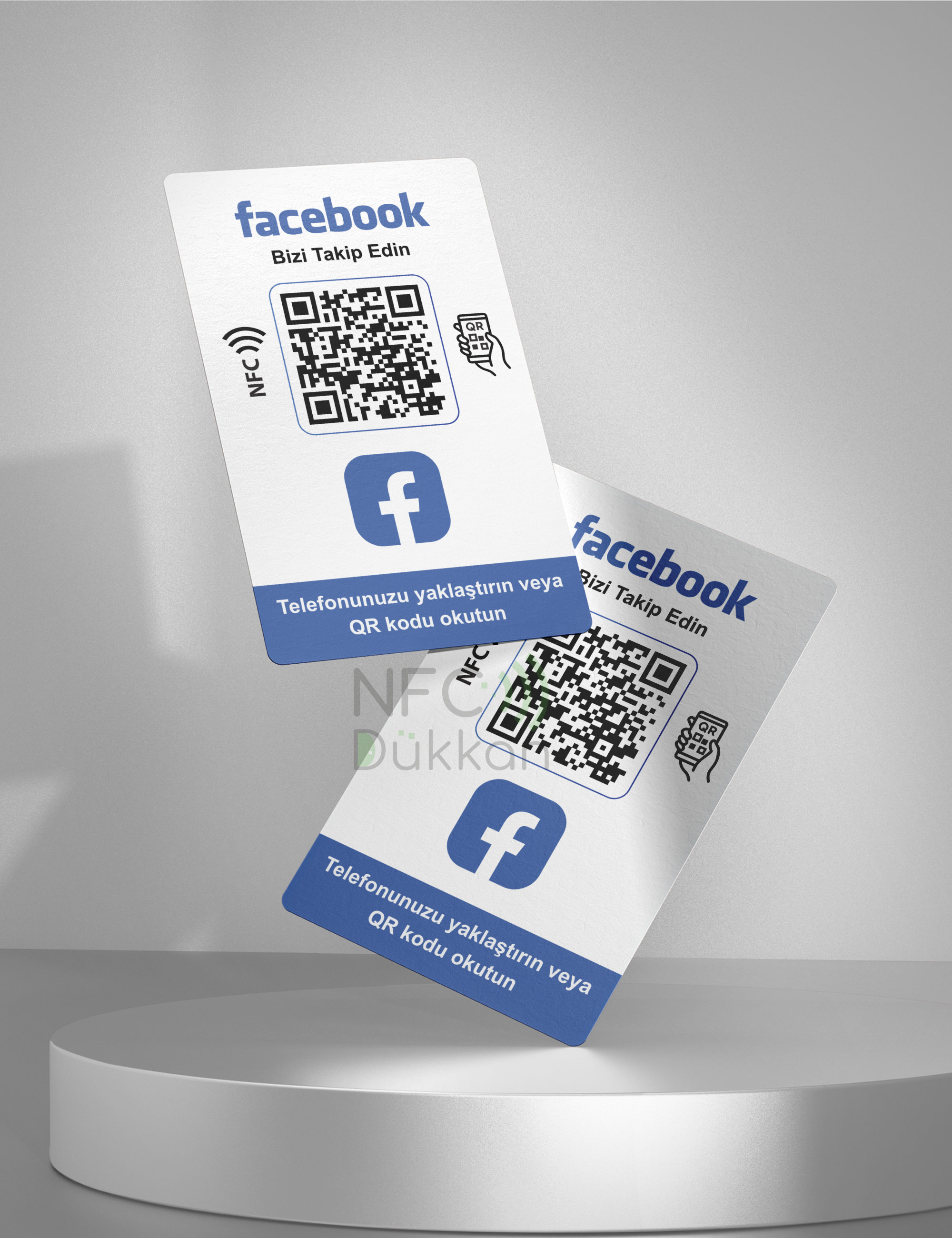 Facebook NFC Takip Kartı