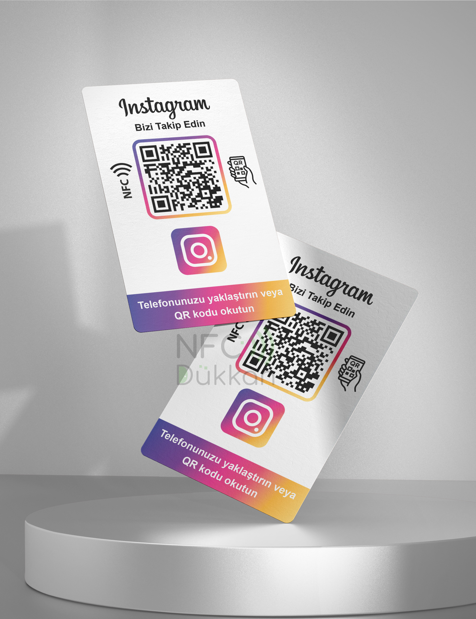 İnstagram NFC Takip Kartı