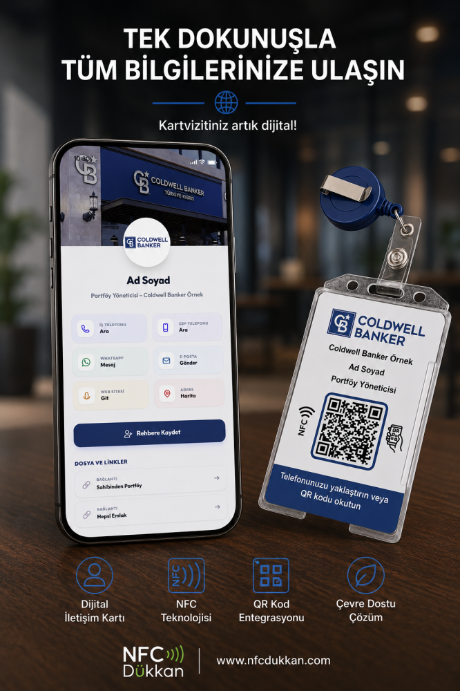 Coldwell Banker NFC Yaka Kartı
