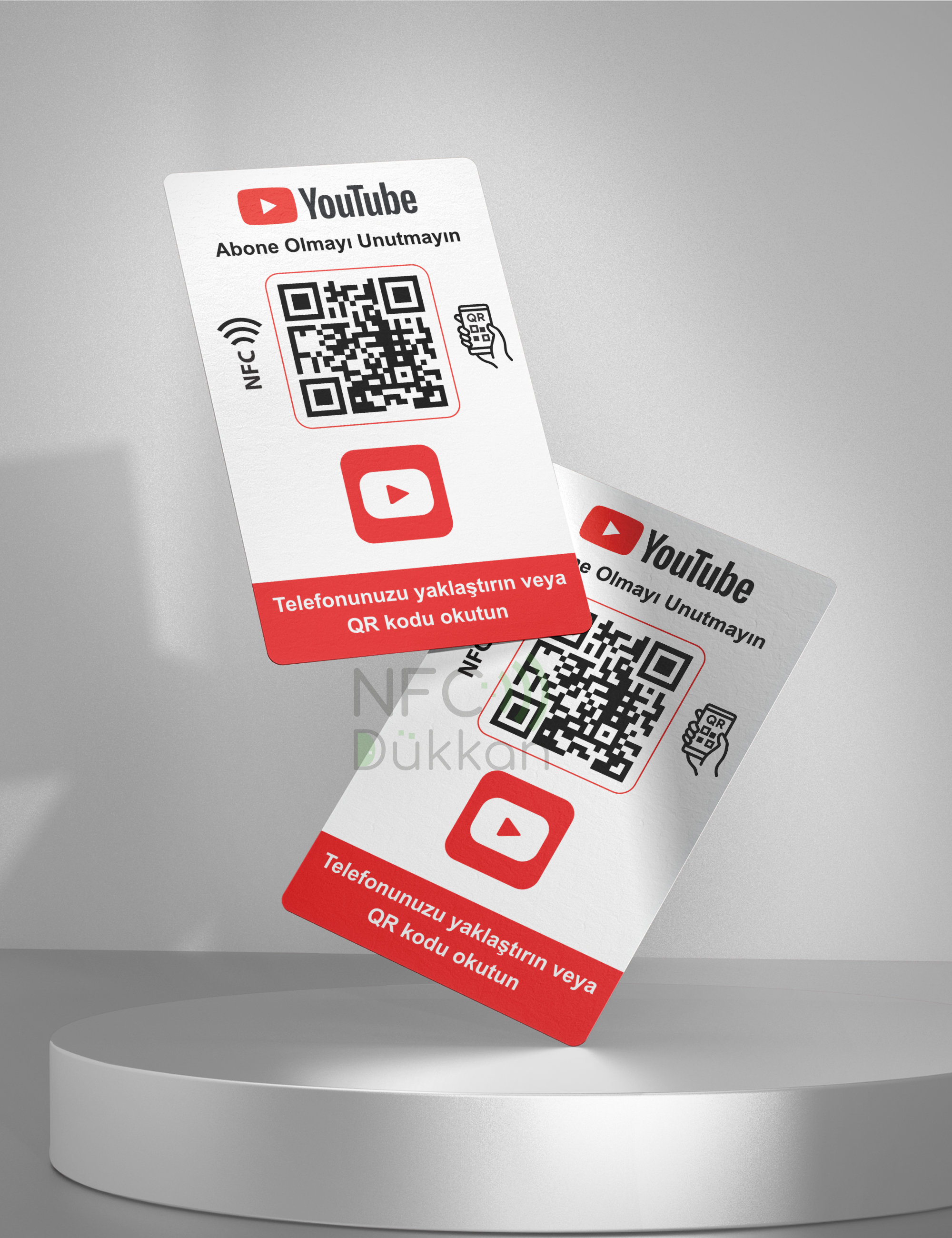 Youtube NFC Abone Kartı
